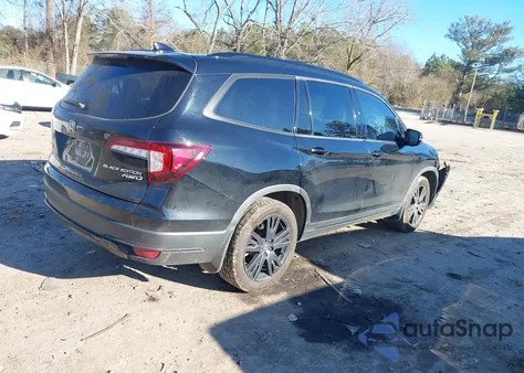 2022 Honda Pilot Awd Black Edition from USA, damaged, VIN 5FNYF6H77NB077253